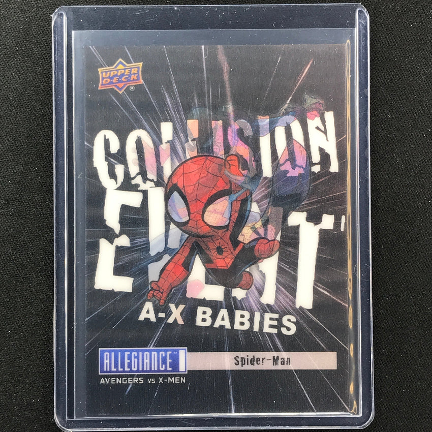2023 Marvel Allegiance Avengers Vs. X-men Spider-man Collision A-x Babies No 12