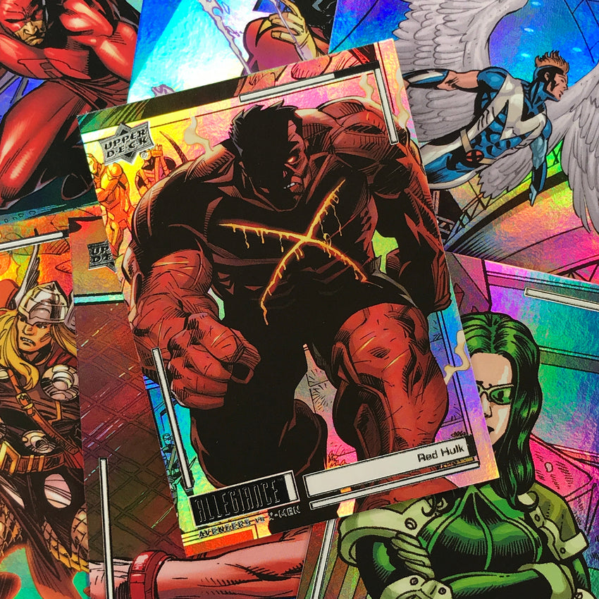 2023 Marvel Allegiance Avengers Vs. X-men Giant Man Base Rainbow No 51