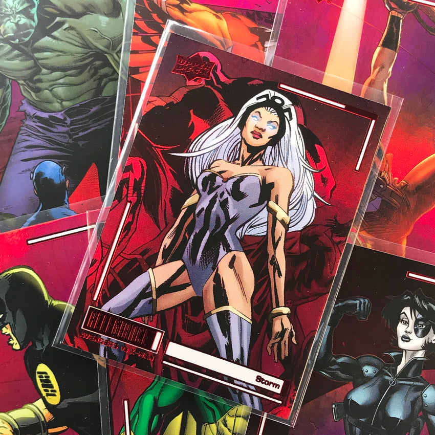 2023 Marvel Allegiance Avengers Vs. X-men Hawkeye Base Red Rainbow No 45