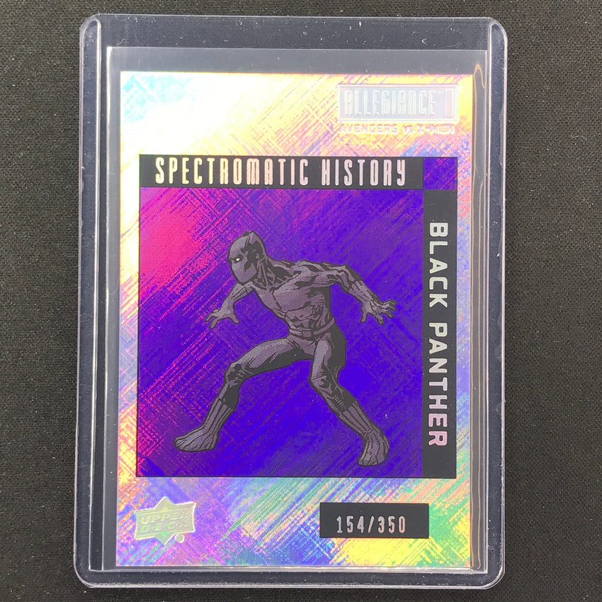 2023 Marvel Allegiance Avengers Vs. X-men Black Panther Spectromatic 154/350