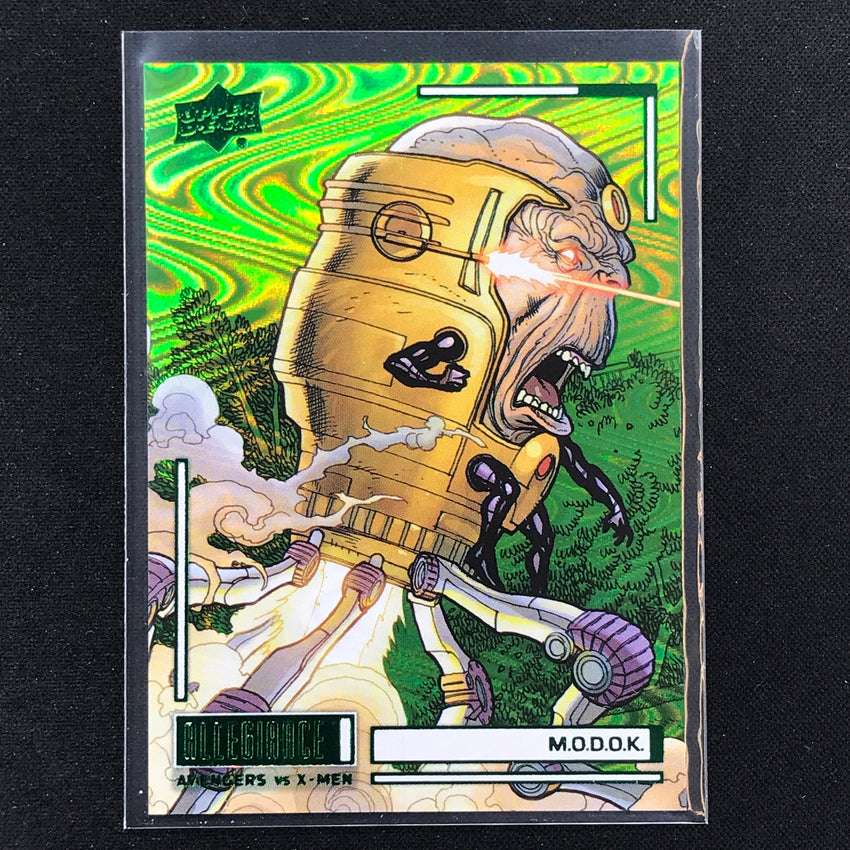 2023 Marvel Allegiance Avengers Vs. X-men M.o.d.o.k. Base Green Reality 63/249