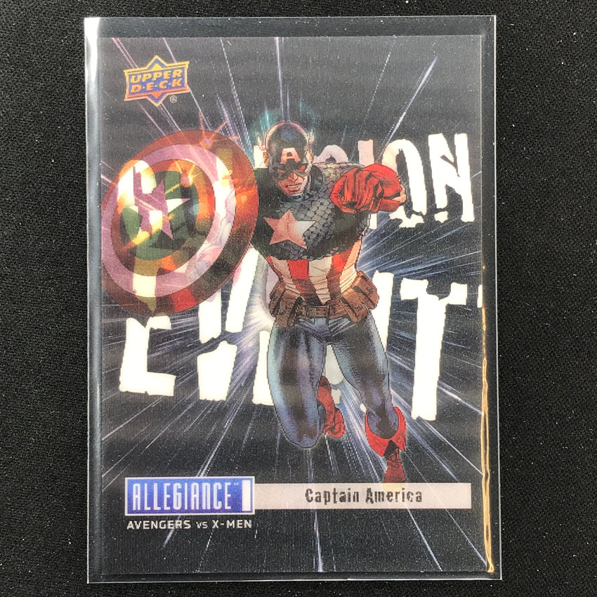 2023 Marvel Allegiance Avengers Vs. X-men Cyclops Captain America Collision No 3