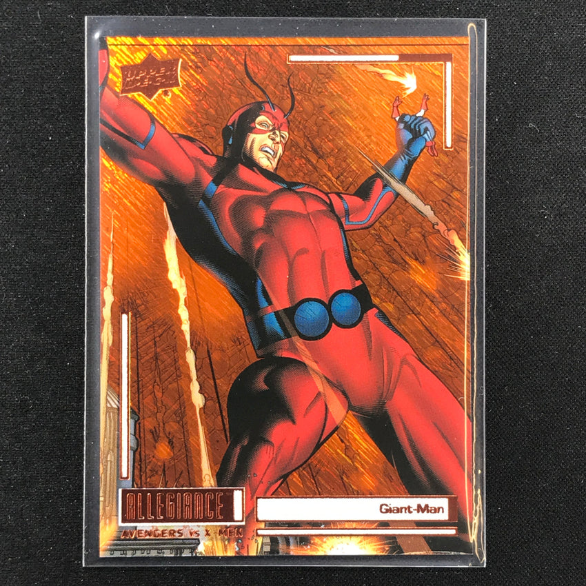 2023 Marvel Allegiance Avengers Vs. X-men Giant-man Base Orange Power 77/199