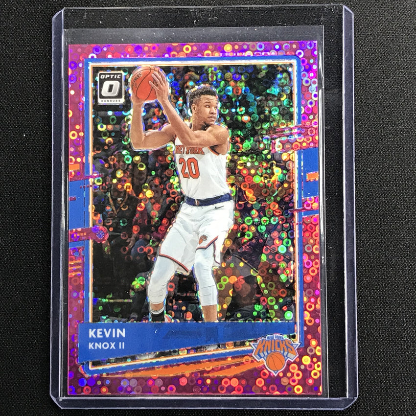 2020-21 Donruss Optic Kevin Knox Ii Fast Break Pink Disco 7/20
