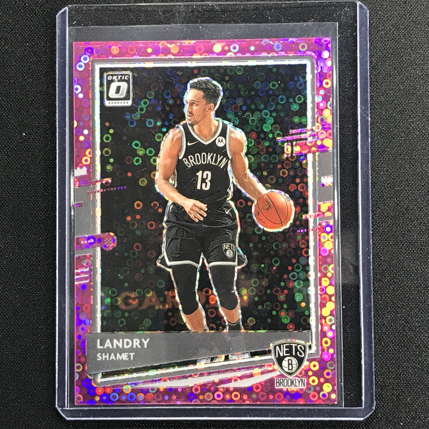 2020-21 Donruss Optic Landry Shamet Fast Break Pink Disco 18/20