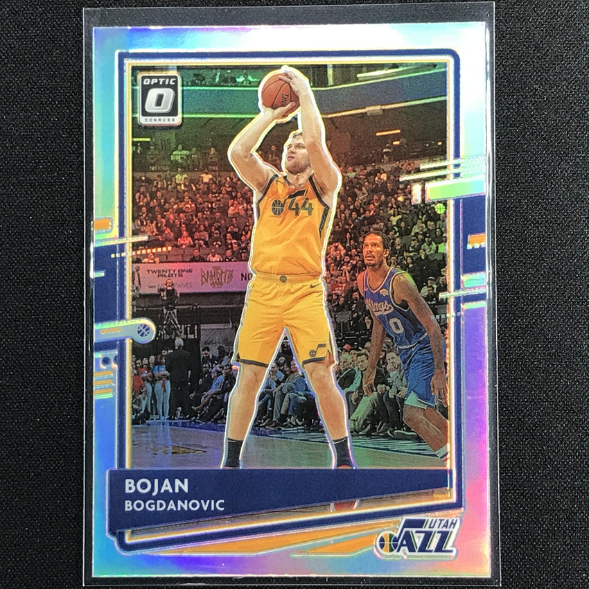 2020-21 Donruss Optic Bojan Bogdanovic Holo Silver No 88