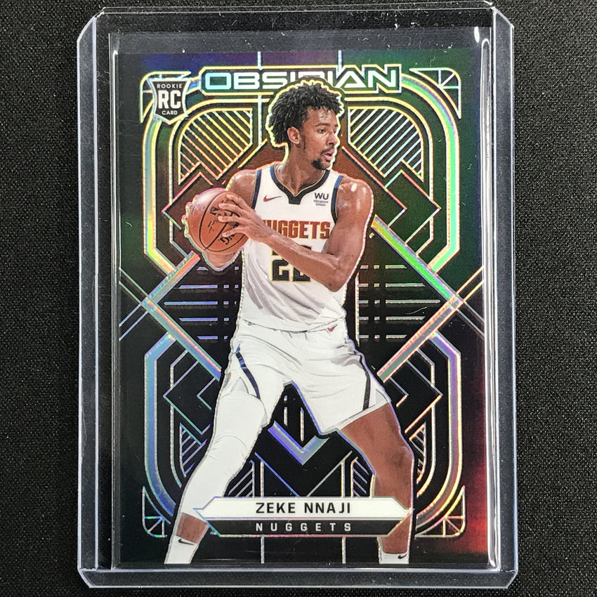 2020-21 Obsidian Zeke Nnaji Rookie Base No 182