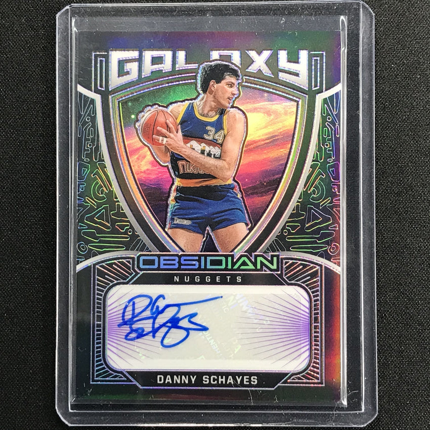 2020-21 Obsidian Danny Schayes Galaxy Auto Purple 57/75
