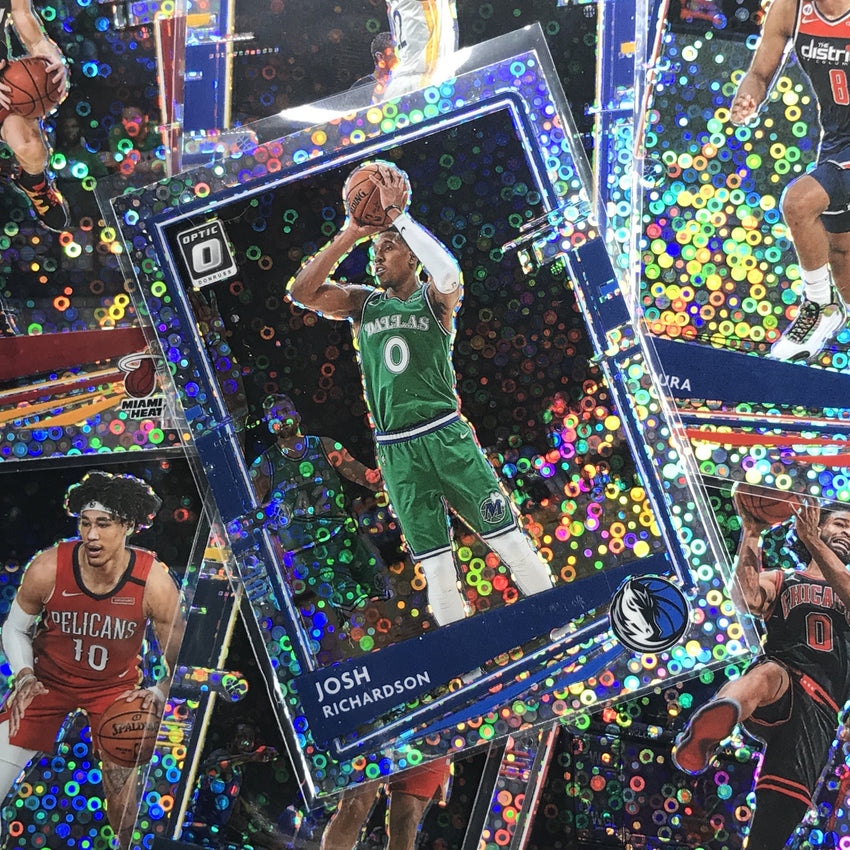 2020-21 Donruss Optic ZACH LAVINE Fast Break Holo Silver Disco #116