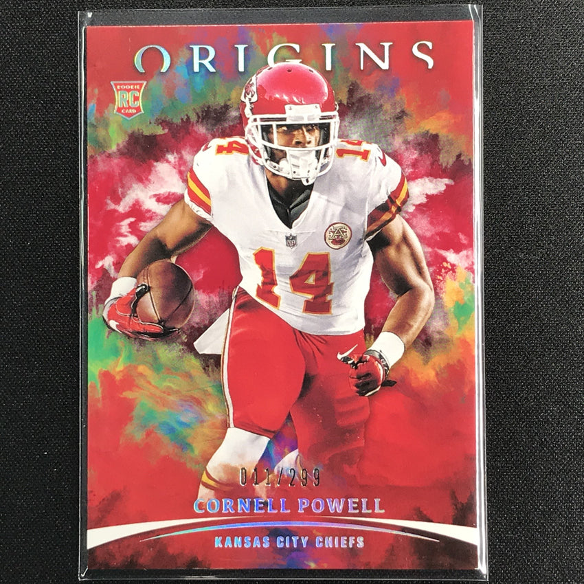 2021 Origins Cornell Powell Rookie Red 11/299
