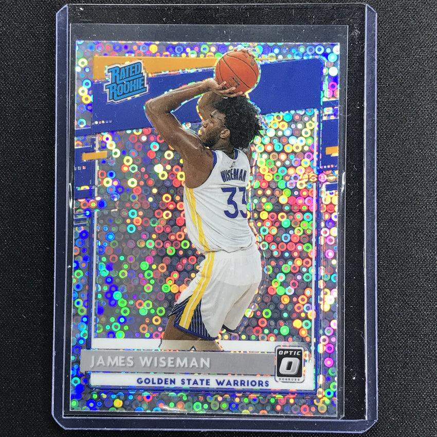 2020-21 Donruss Optic JAMES WISEMAN Rated Rookie Fast Break Holo Silver #152