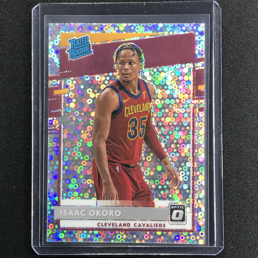 2020-21 Donruss Optic ISAAC OKORO Rated Rookie Fast Break Holo Silver #155