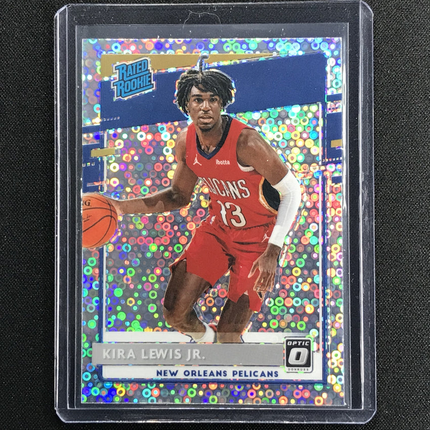 2020-21 Donruss Optic KIRA LEWIS JR. Rated Rookie Fast Break Holo Silver #163
