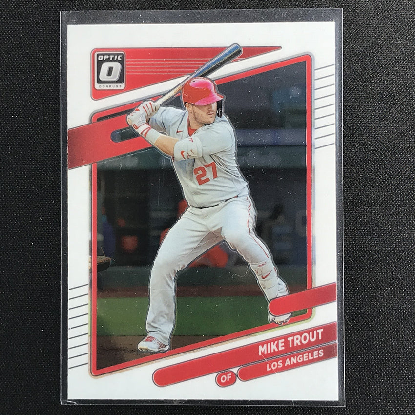 2021 Donruss Optic MIKE TROUT Base #174