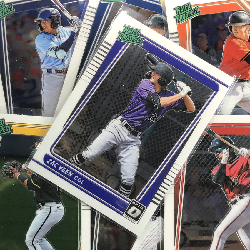 2021 Donruss Optic Nolan Jones Rated Prospect Base No 25