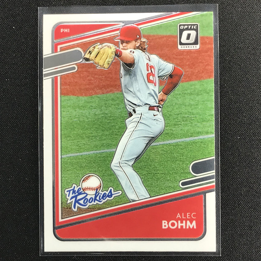2021 Donruss Optic ALEC BOHM The Rookies Base #7