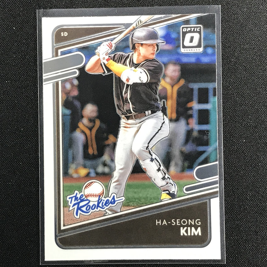 2021 Donruss Optic HA-SEONG KIM The Rookies Base #9