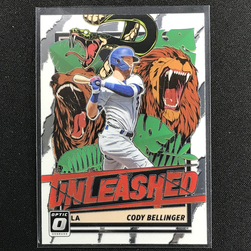 2021 Donruss Optic CODY BELLINGER Unleashed Base #2