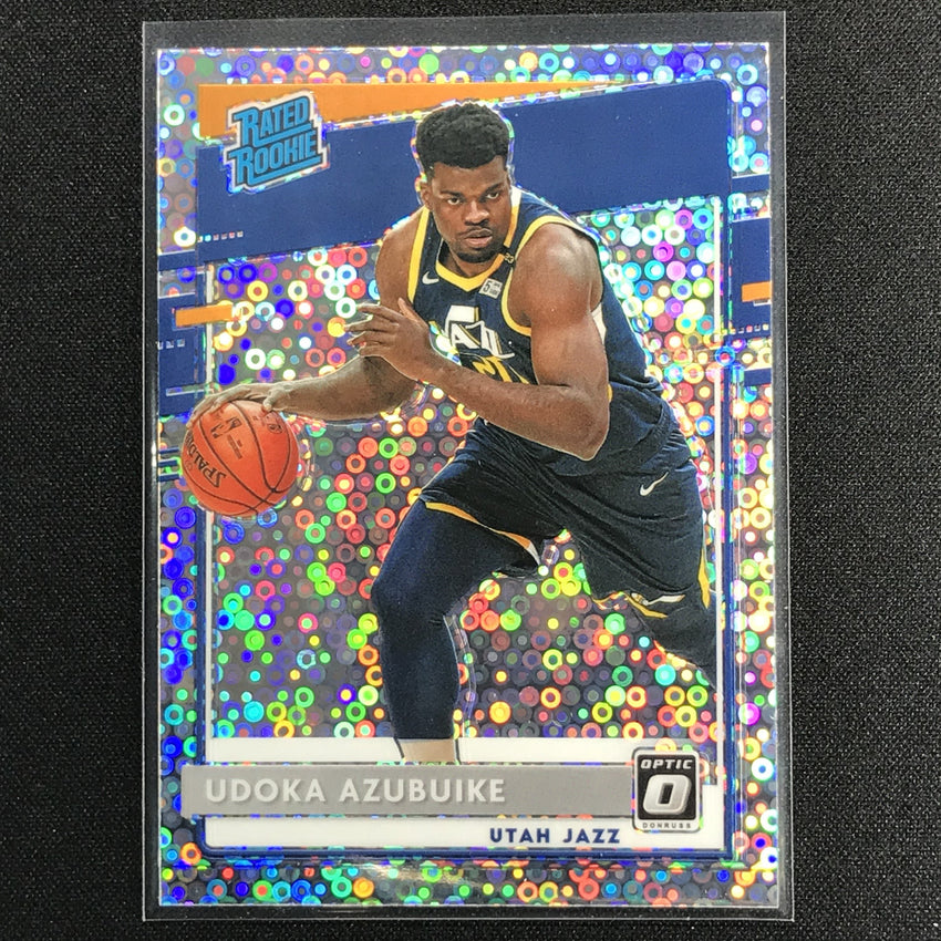 2020-21 Donruss Optic UDOKA AZUBUIKE Rated Rookie Fast Break Holo Silver #177