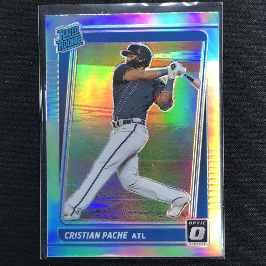 2021 Donruss Optic CRISTIAN PACHE Rated Rookie Holo Silver #31