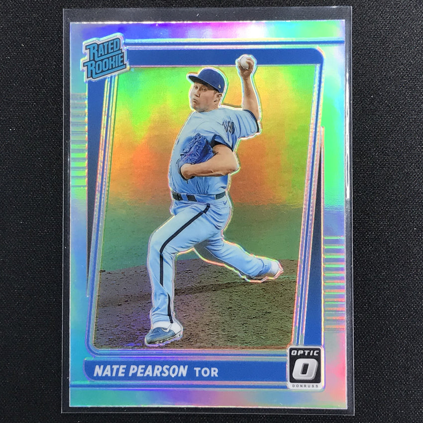 2021 Donruss Optic NATE PEARSON Rated Rookie Holo Silver #38