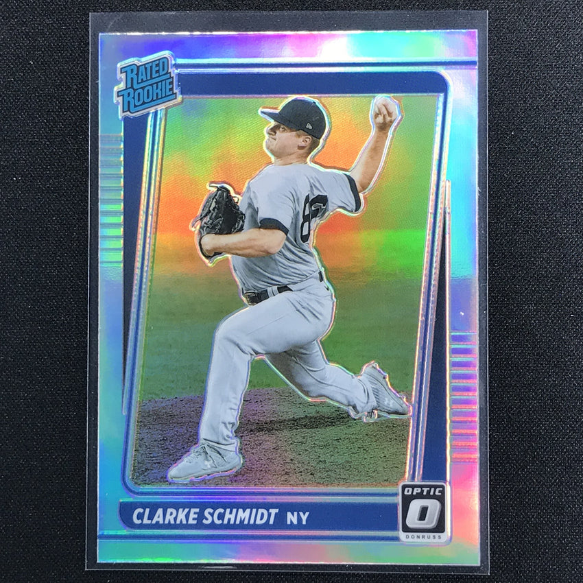 2021 Donruss Optic CLARKE SCHMIDT Rated Rookie Holo Silver #41