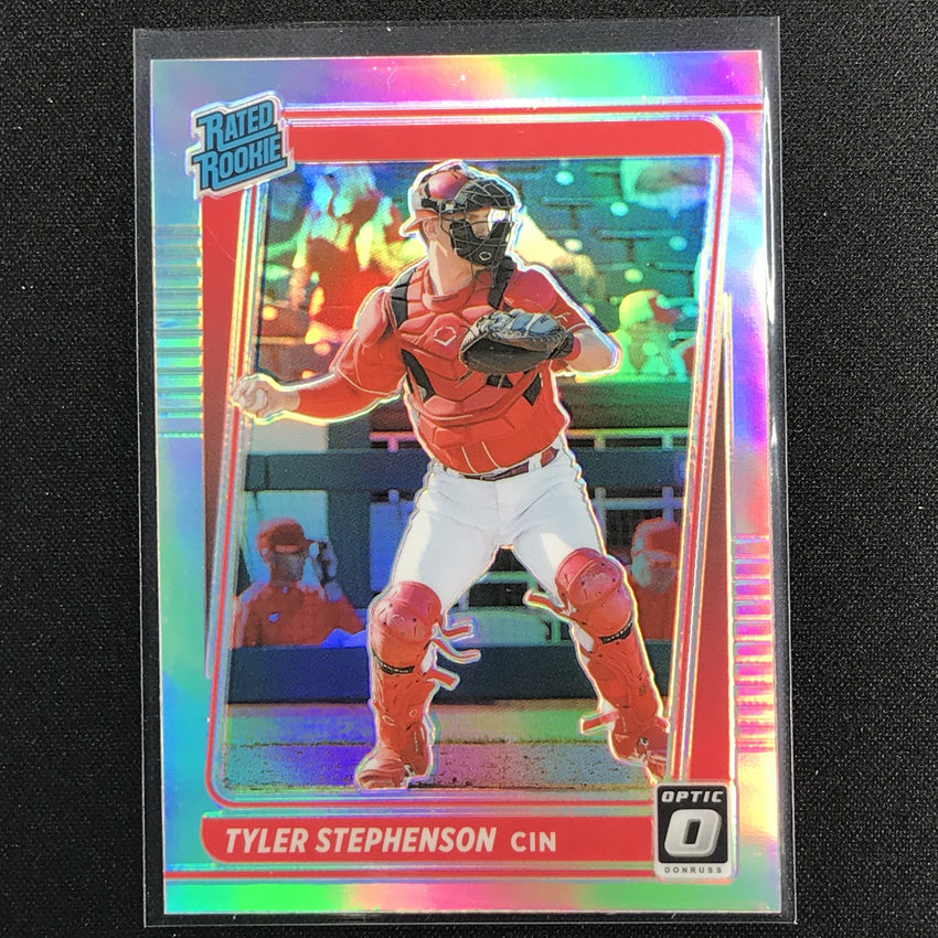 2021 Donruss Optic TYLER STEPHENSON Rated Rookie Holo Silver #57