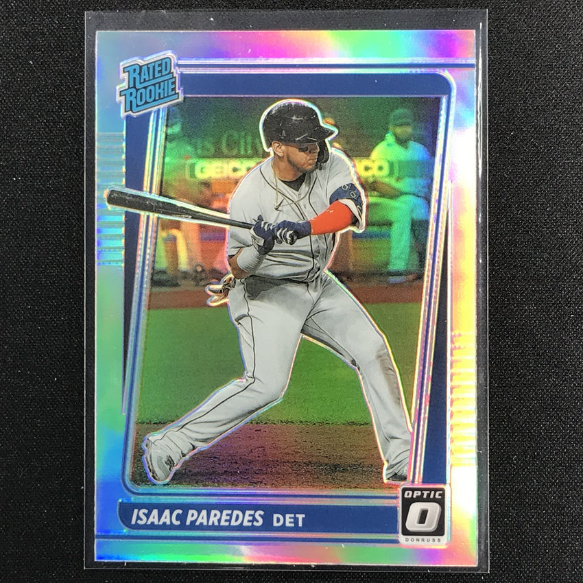 2021 Donruss Optic ISAAC PAREDES Rated Rookie Holo Silver #77