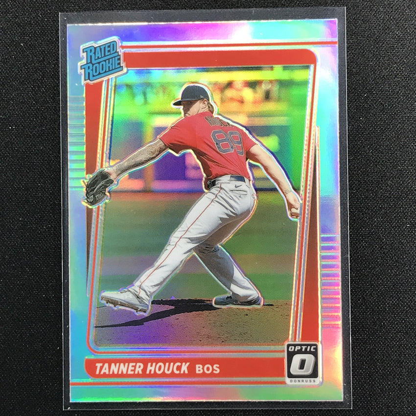 2021 Donruss Optic TANNER HOUCK Rated Rookie Holo Silver #91