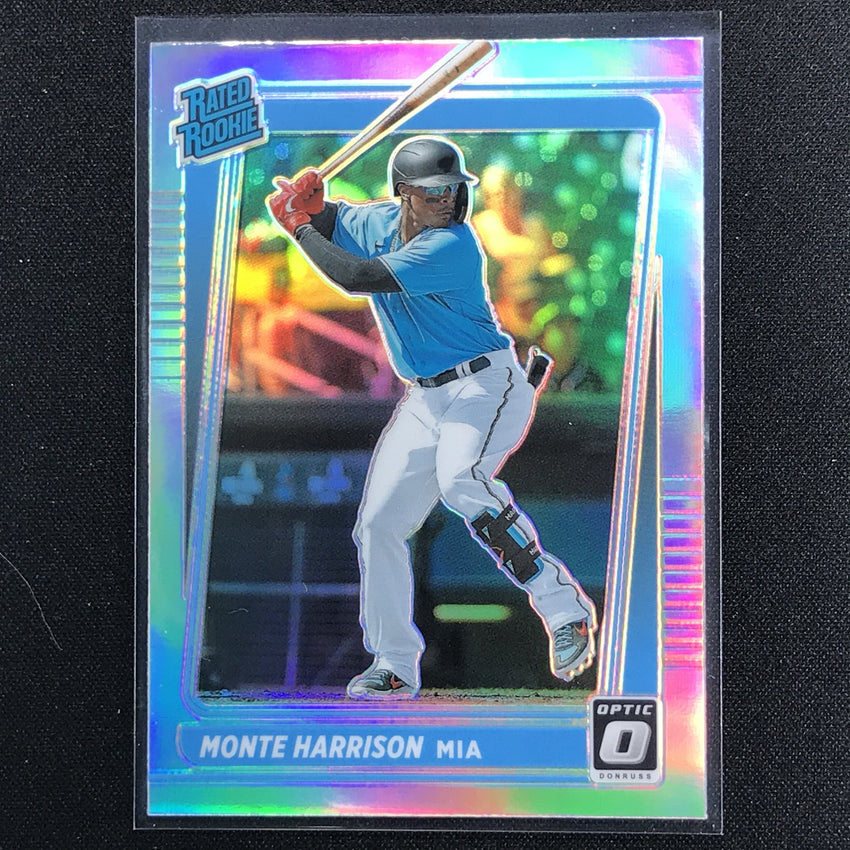 2021 Donruss Optic MONTE HARRISON Rated Rookie Holo Silver #99
