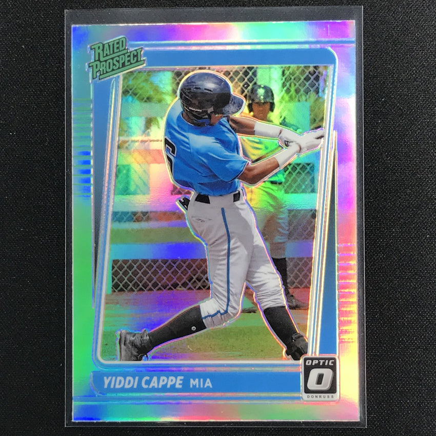 2021 Donruss Optic YIDDI CAPPE Rated Prospect Holo Silver #3