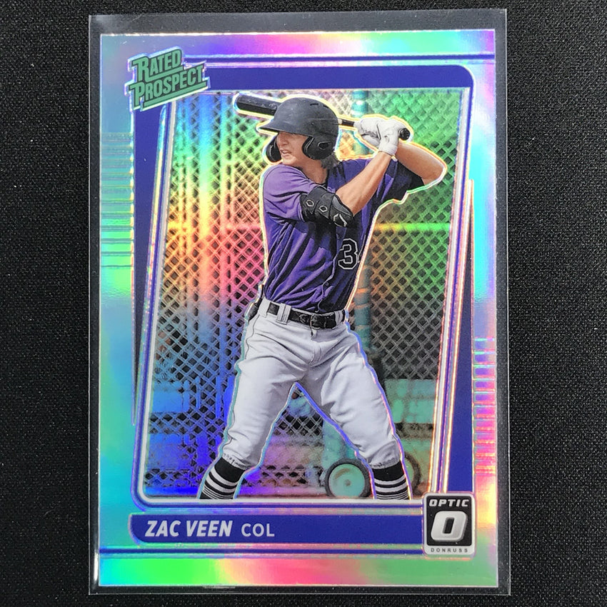 2021 Donruss Optic ZAC VEEN Rated Prospect Holo Silver #10