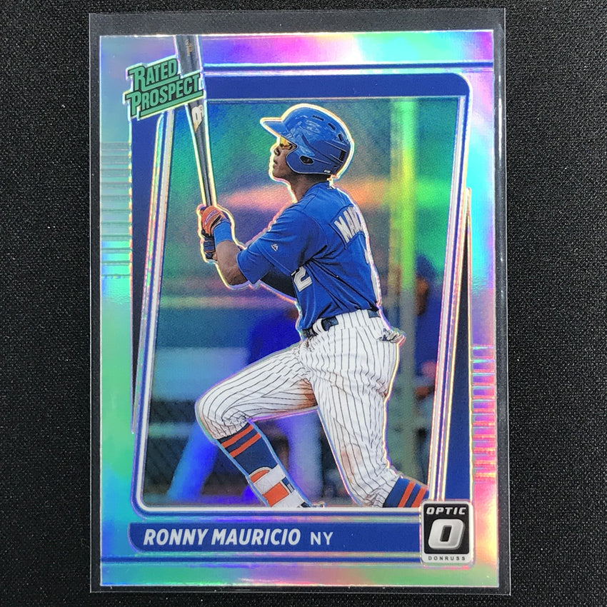 2021 Donruss Optic RONNY MAURICIO Rated Prospect Holo Silver #19