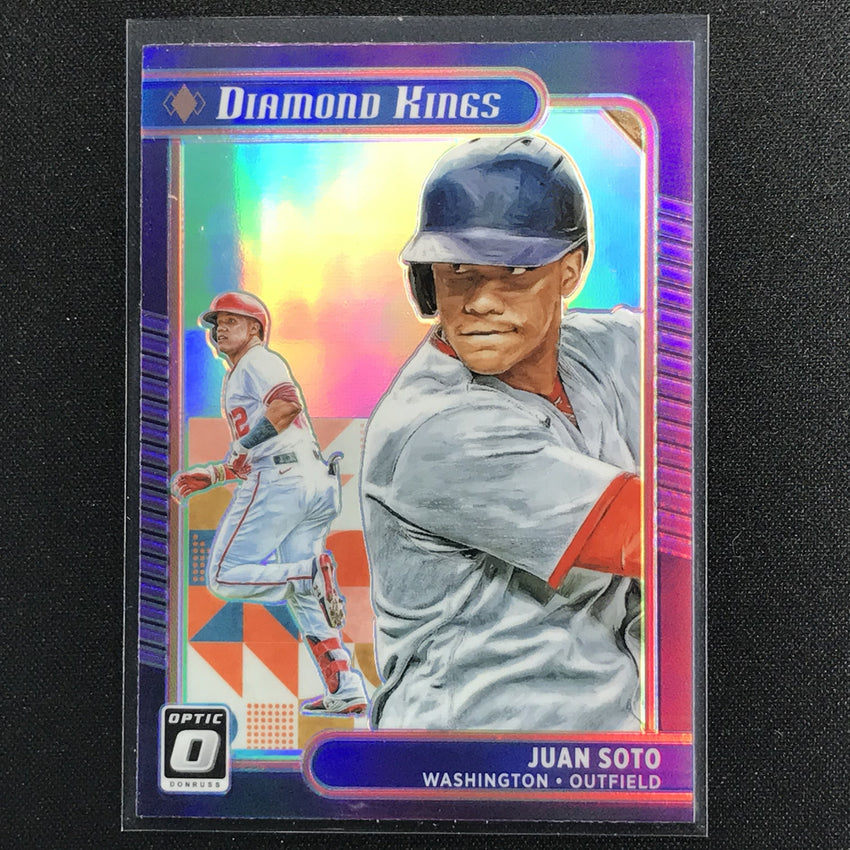 2021 Donruss Optic JUAN SOTO Diamond Kings Holo Silver #20
