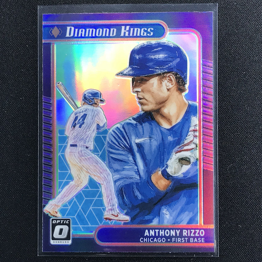 2021 Donruss Optic ANTHONY RIZZO Diamond Kings Holo Silver #21