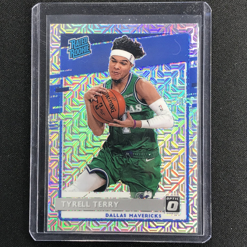 2020-21 Donruss Optic TYRELL TERRY Rated Rookie Choice Mojo Silver #181