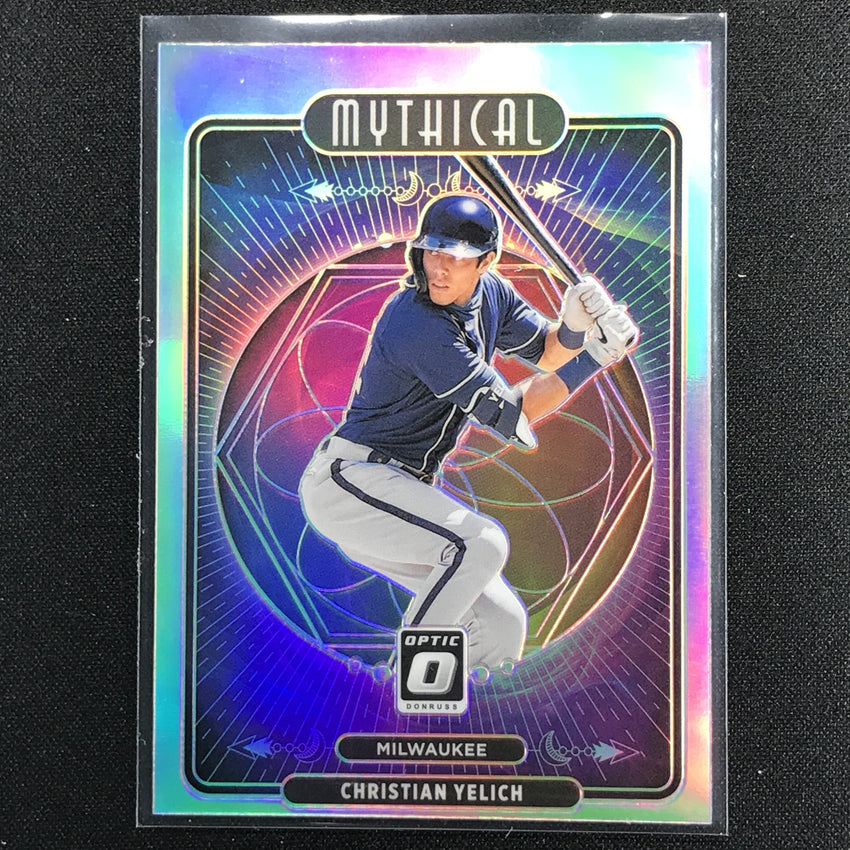 2021 Donruss Optic CHRISTIAN YELICH Mythical Holo Silver #3