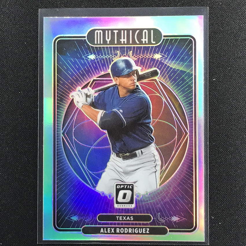 2021 Donruss Optic ALEX RODRIGUEZ Mythical Holo Silver #4