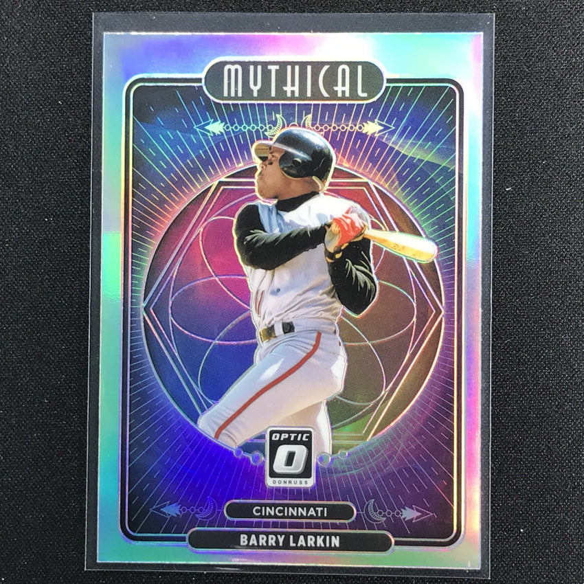 2021 Donruss Optic BARRY LARKIN Mythical Holo Silver #8