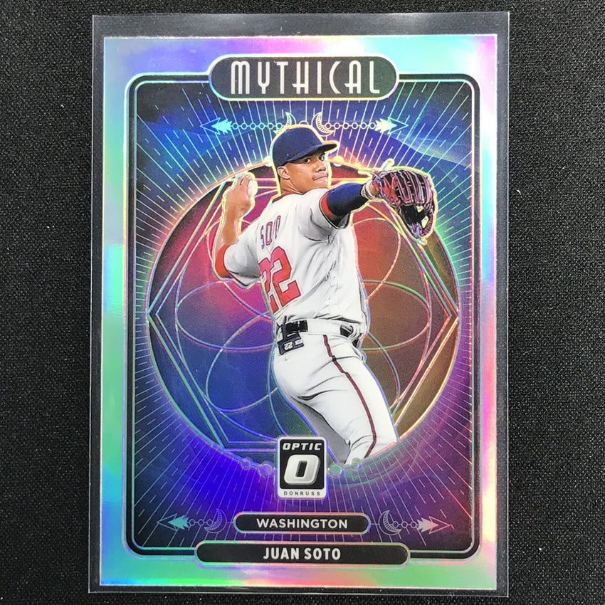 2021 Donruss Optic JUAN SOTO Mythical Holo Silver #14