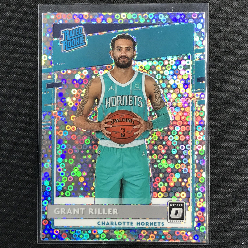2020-21 Donruss Optic GRANT RILLER Rated Rookie Fast Break Holo Silver #200