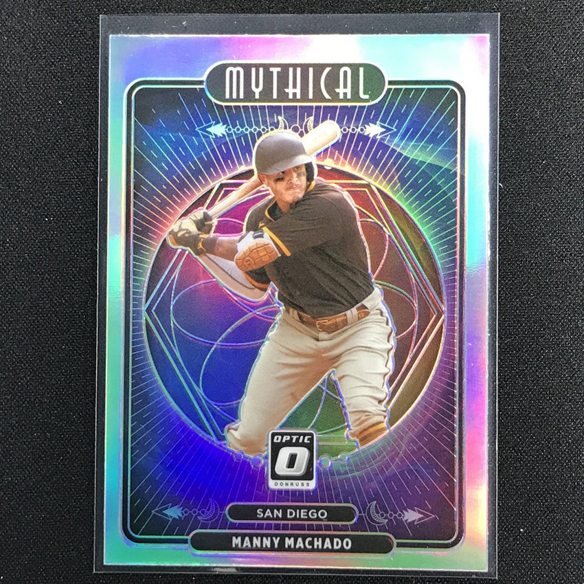 2021 Donruss Optic MANNY MACHADO Mythical Holo Silver #15