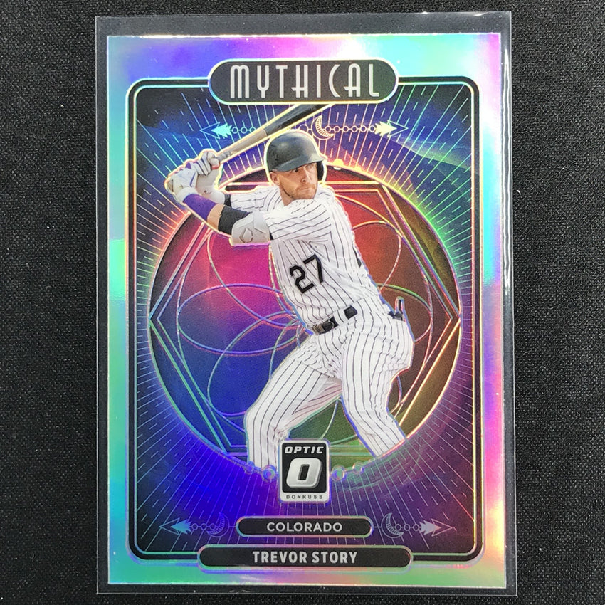 2021 Donruss Optic TREVOR STORY Mythical Holo Silver #17