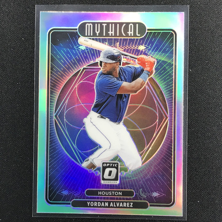 2021 Donruss Optic YORDAN ALVAREZ Mythical Holo Silver #18