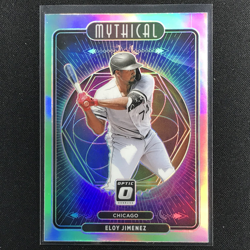 2021 Donruss Optic ELOY JIMENEZ Mythical Holo Silver #20