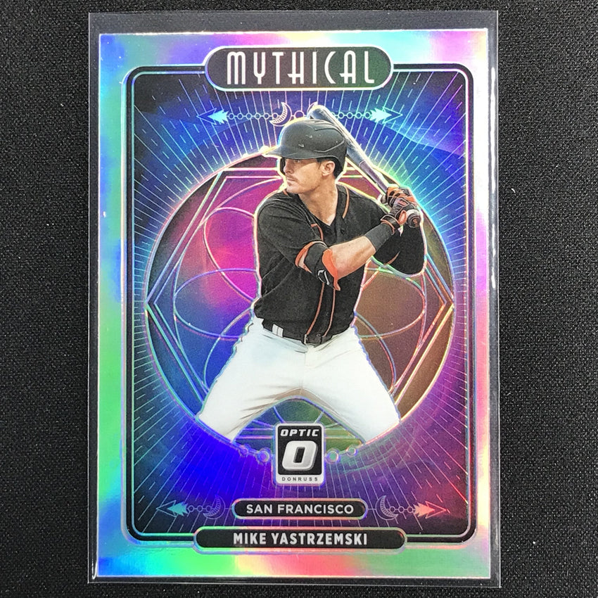 2021 Donruss Optic MIKE YASTRZEMSKI Mythical Holo Silver #24
