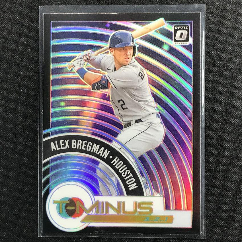 2021 Donruss Optic Alex Bregman T-minus 321 Holo Silver No 15