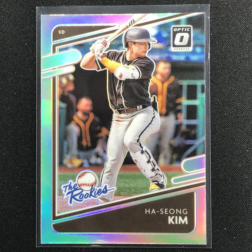2021 Donruss Optic HA-SEONG KIM The Rookies Holo Silver #9