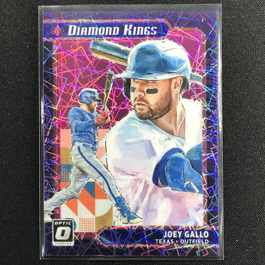 2021 Donruss Optic Joey Gallo Diamond Kings Pink Velocity /249