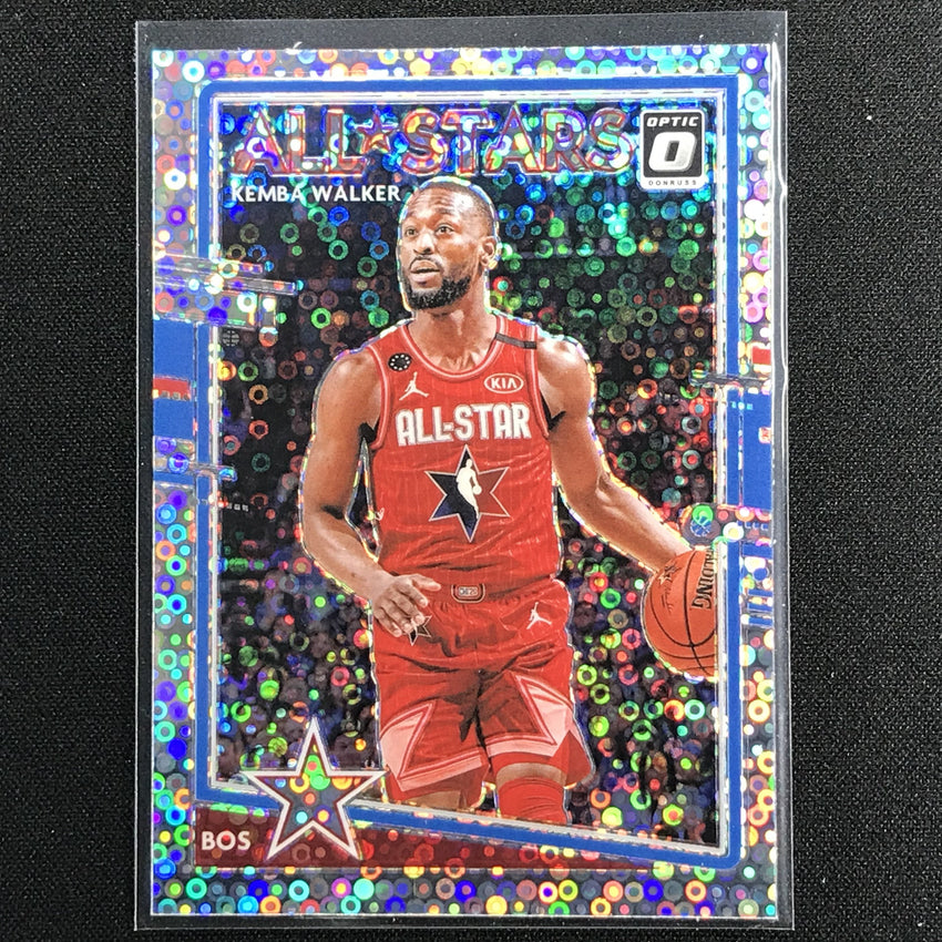 2020-21 Donruss Optic KEMBA WALKER All Stars Fast Break Holo Silver #12